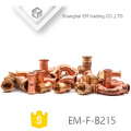 EM-F-B215 Top quality copper pipe joint fitting